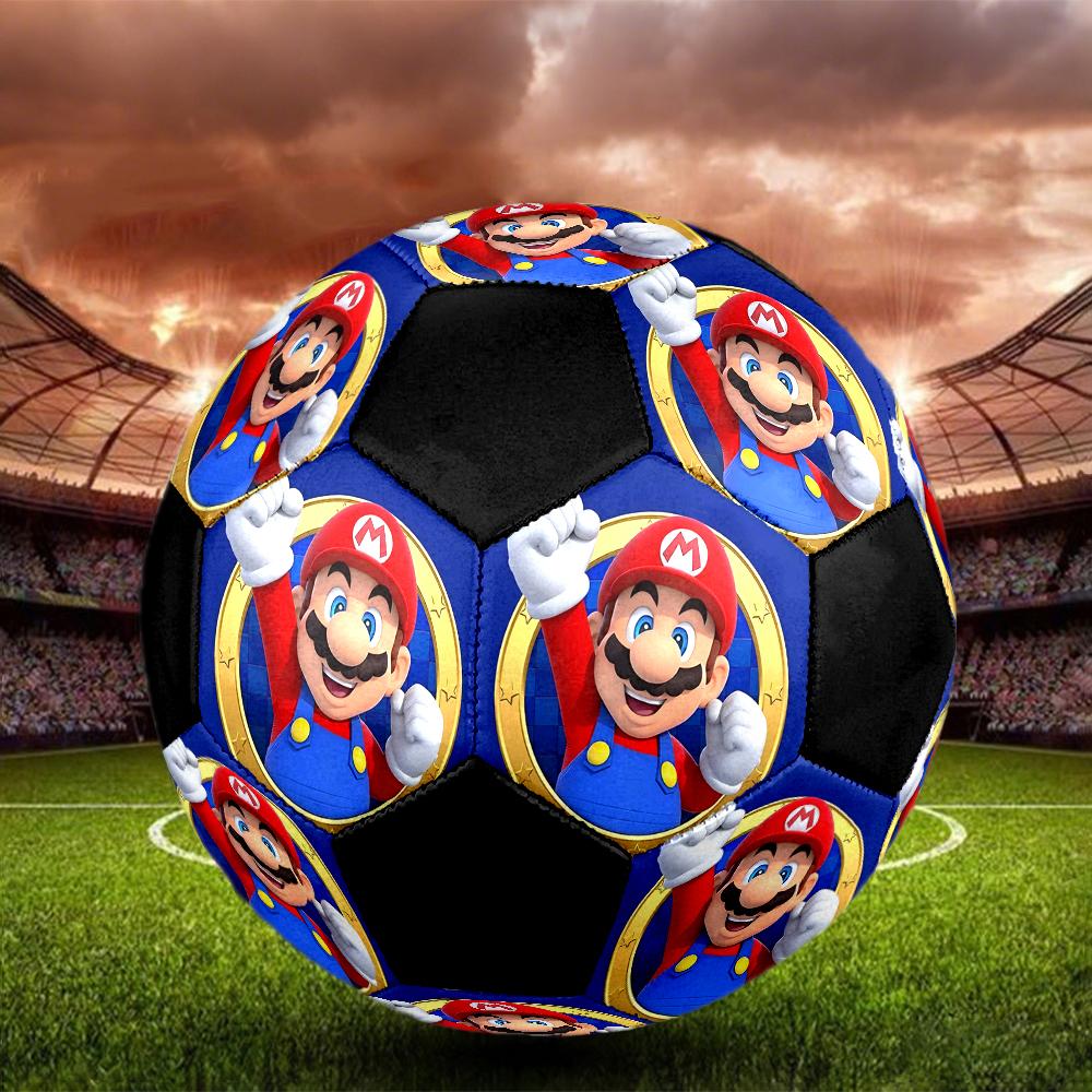 Mario Theme Size 5 Soccer Ball, Suitable for Both Indoor and Outdoor Matches, a Gift Suitable for Everyone.