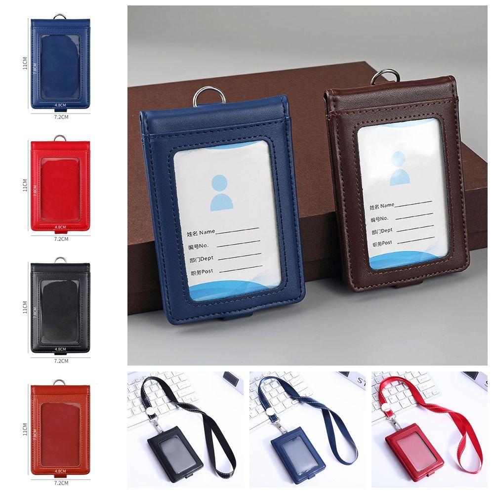 Бейдж-холдер с пряжкой, 5 слотов, откидной, нагрудный карман для карточек, пропуск сотрудника, чехол для рабочей карты, студенческий