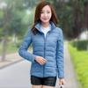 New cotton-padded clothes women's short large size slim fit winter light down cotton-padded clothes jacket small cotton-padded jacket