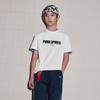 Puma Детская футболка с цветовыми блоками, короткий рукав