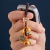 Китайский стиль автомобильные ключи подвески маленькая подвеска брелок ремешок счастливый Плутос счастливый брелок украшение