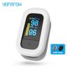 Pulse Oximeter Finger with Alarm Oxymeter OLED Monitor Blood Oxygen SPO2 Heart Rate Monitor with Carrying Case and Lanyard