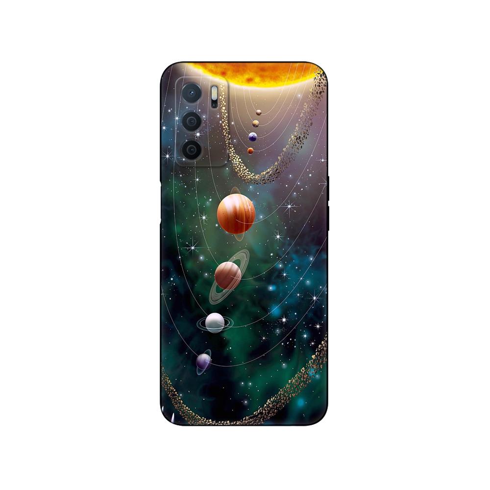 For OPPO A16 Case For OPPO A16S Case Phone Back Cover On OPPOA16 OPPOA16S Bumper OPPO A 16 S 16S Silicon Black Tpu Case 6.52inch