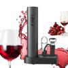 Electric Red Wine Opener Automatic Bottle Opener with Wine Pourer and Aluminum Foil Cutter for Kitchen Bar Party Gift Set