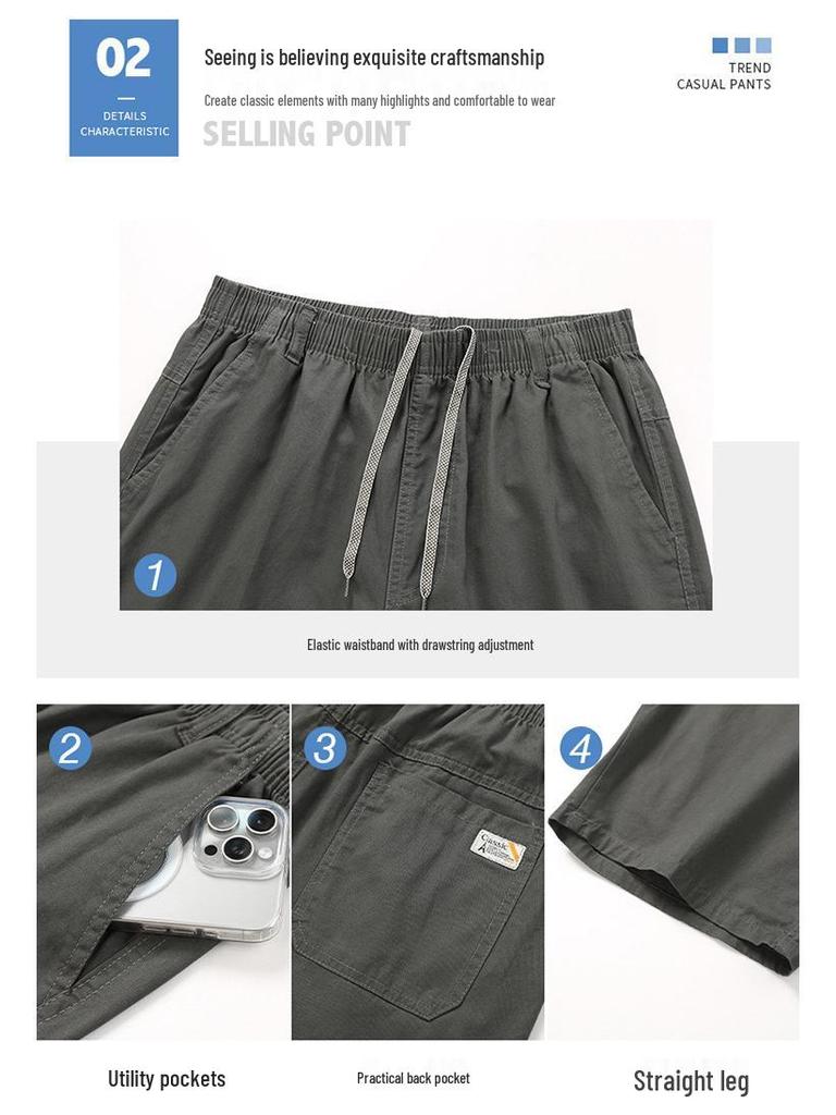 Мужские летние повседневные хлопковые шорты средней длины Zorro Prince