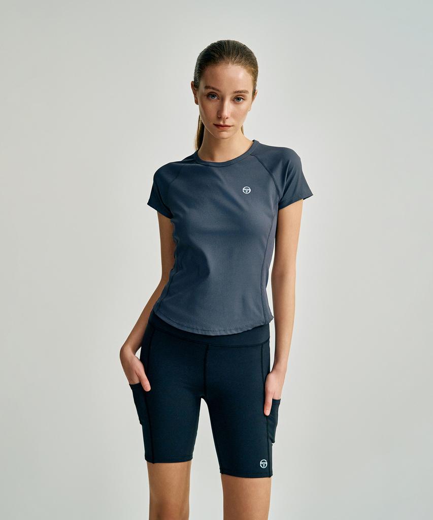 Мужская футболка SERGIO TACCHINI W с резинкой, приталенная, с коротким рукавом