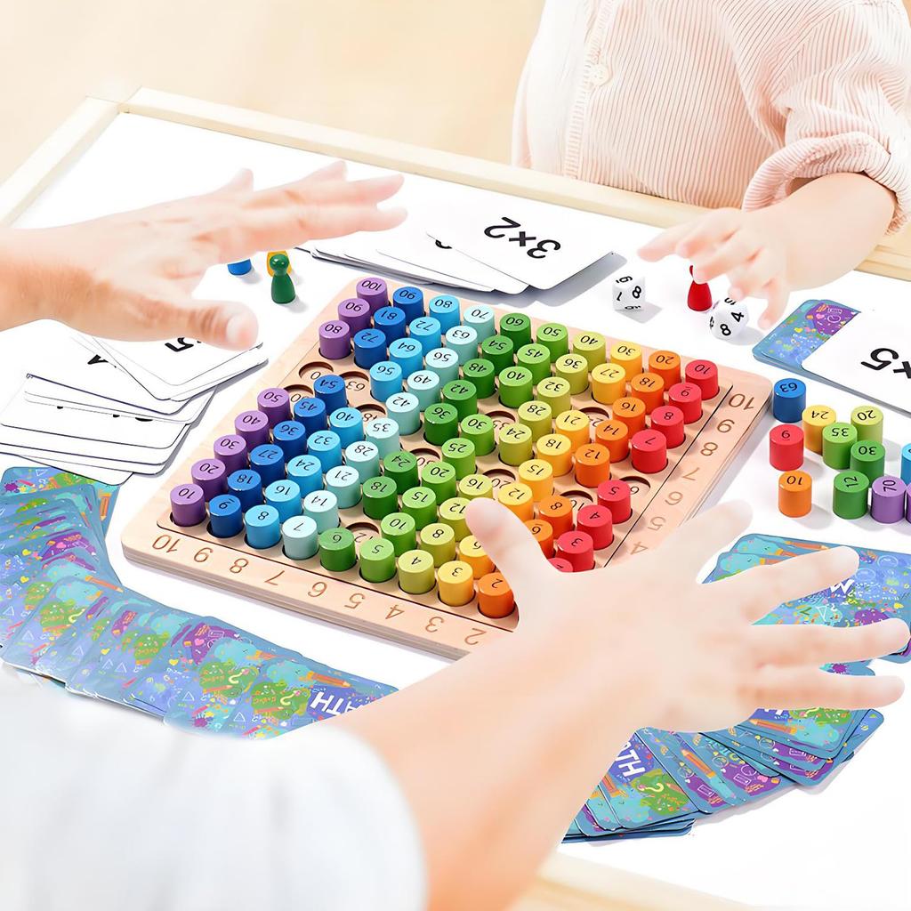Singertop Умножение Запомнить Умножение Умножение Обучение Монтессо Образовательная Игра Соревнование Число Математика Обучение Вычисление