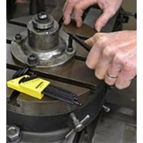 Made In USA, BONDHUS Hex Ball Point L-Wrench Long Set, Black Oxide Finish, 12-Piece Set (0.050, 1/16, 5/64, 3/32, 7/64, 1/8, 9/64, 5/32, 3/16, 7/32, 1