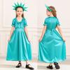 Statue Of Liberty Halloween Costume Children Adult Dress For Performances Stage