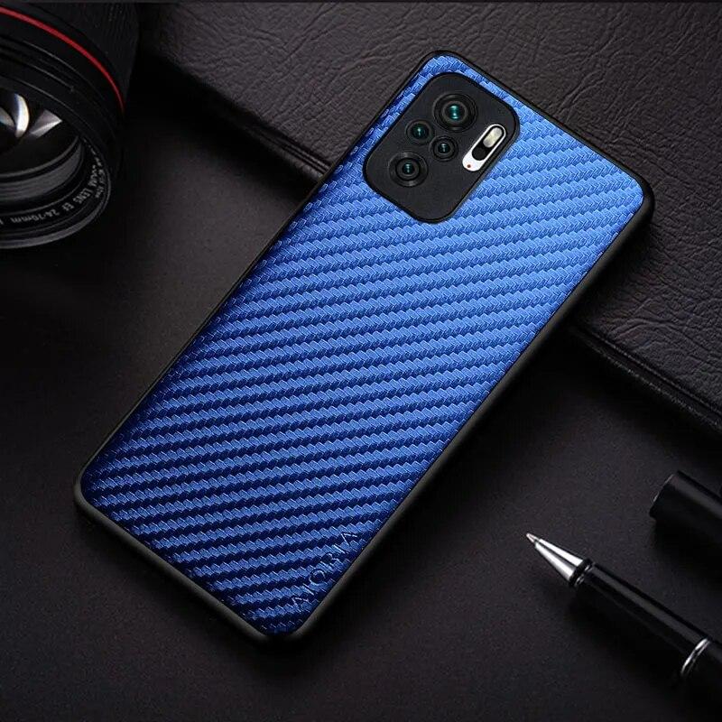 Чехол для телефона с текстурой углеродного волокна для Xiaomi Poco M5S M5, модный дизайн, мягкая задняя крышка для Xiaomi Poco M5 M5s, чехол