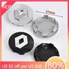 For Renault 2026 New Hub Caps For Renault Megane 2 3 Clio 4 Trafic Captur Emblems Kangoo 4PCS 57mm 60mm Car Tire Center Hub Cap 