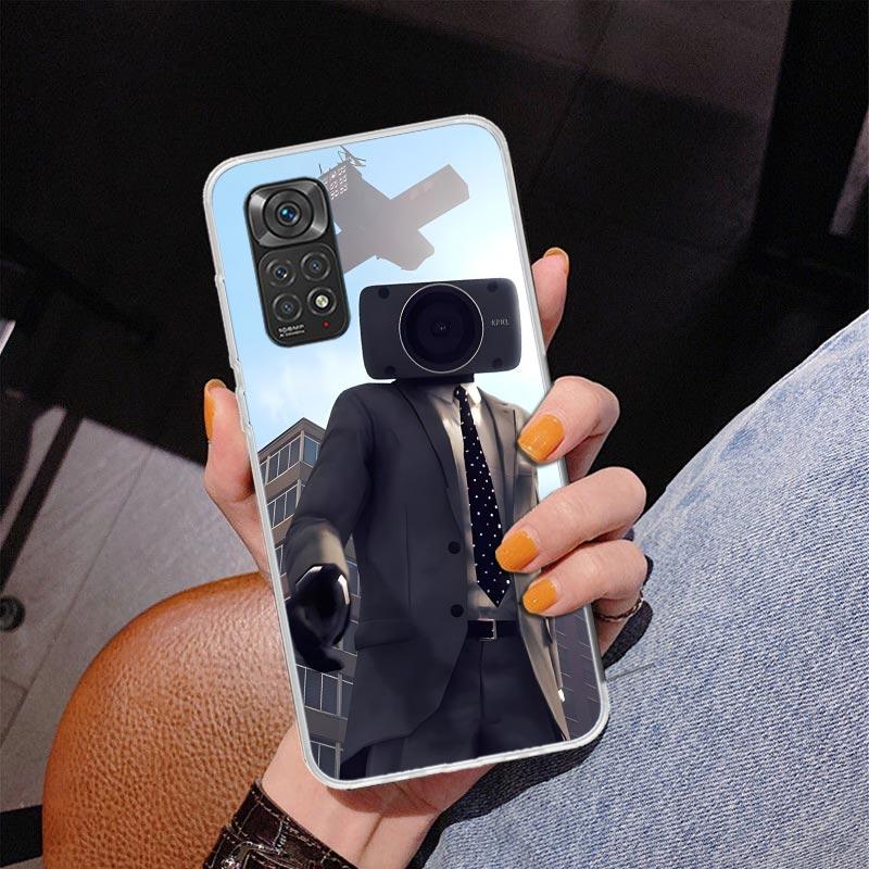 Чехол для мобильного телефона S-Skibidi Toilet для Phnoe Case для Xiaomi Redmi Note 15 14 14S 13 Pro Plus 12 12S 11S 11E 10S 10 11T 5G