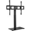 Suptek TV Wall Mounted TV Low Type TV Compatible with VESA 100x100mm To 8 Level Height Load Capacity Swivels 25 Degrees from Side To Tabletop Space