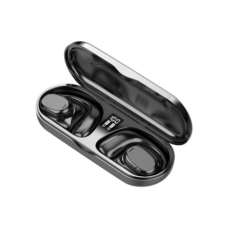 Open Ear Wireless Bluetooth Headphones, Adjustable Sports Earbuds with Ear Clip Design, Secure Fit for Running and Workout, Enhanced Comfort