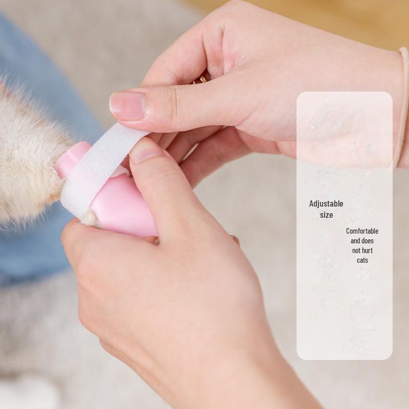 Перчатки для ухода за кошками и чехлы для когтей: Перчатки против царапин, чехлы для когтей собак, обувь для купания кошек, удерживающие сумки для кошек