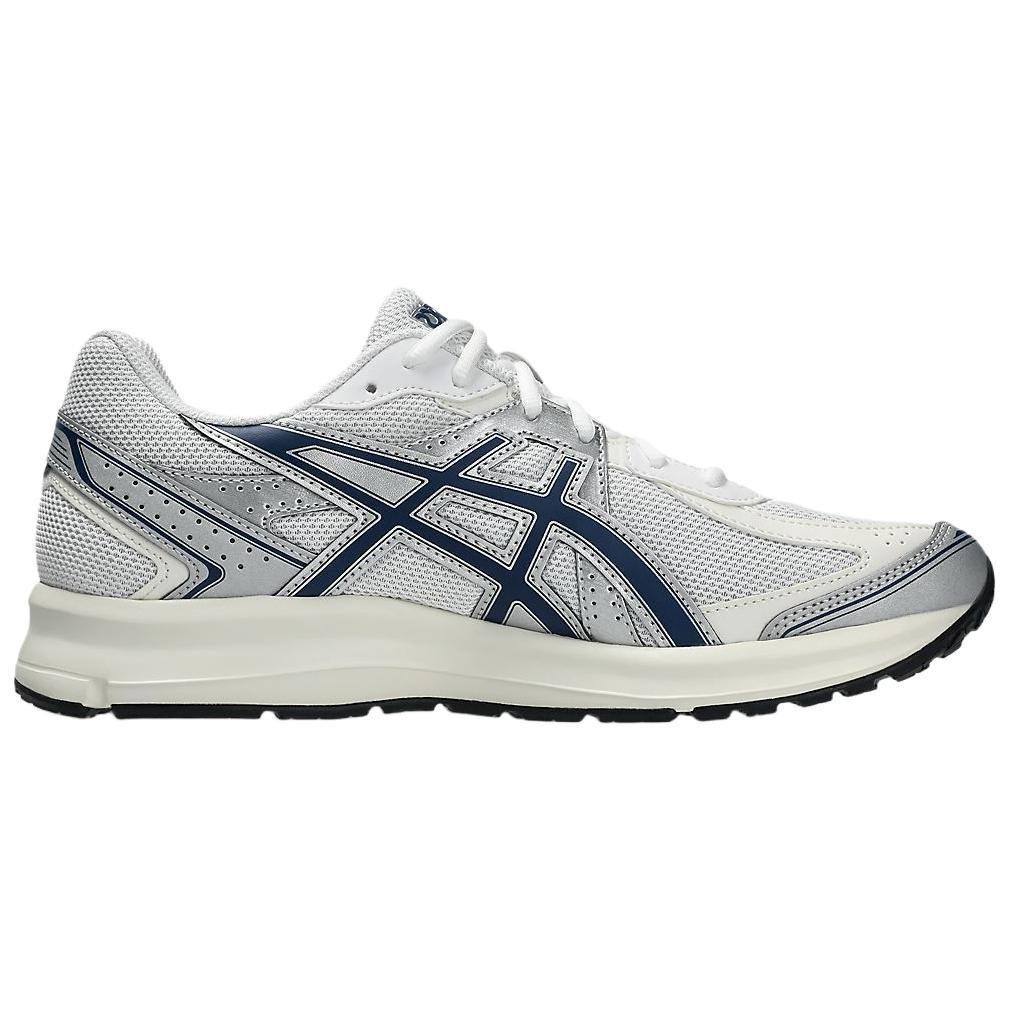 Asics JOG 100S Дышащие Беговые Кроссовки Унисекс Белый Серый Синий 1203A684-105