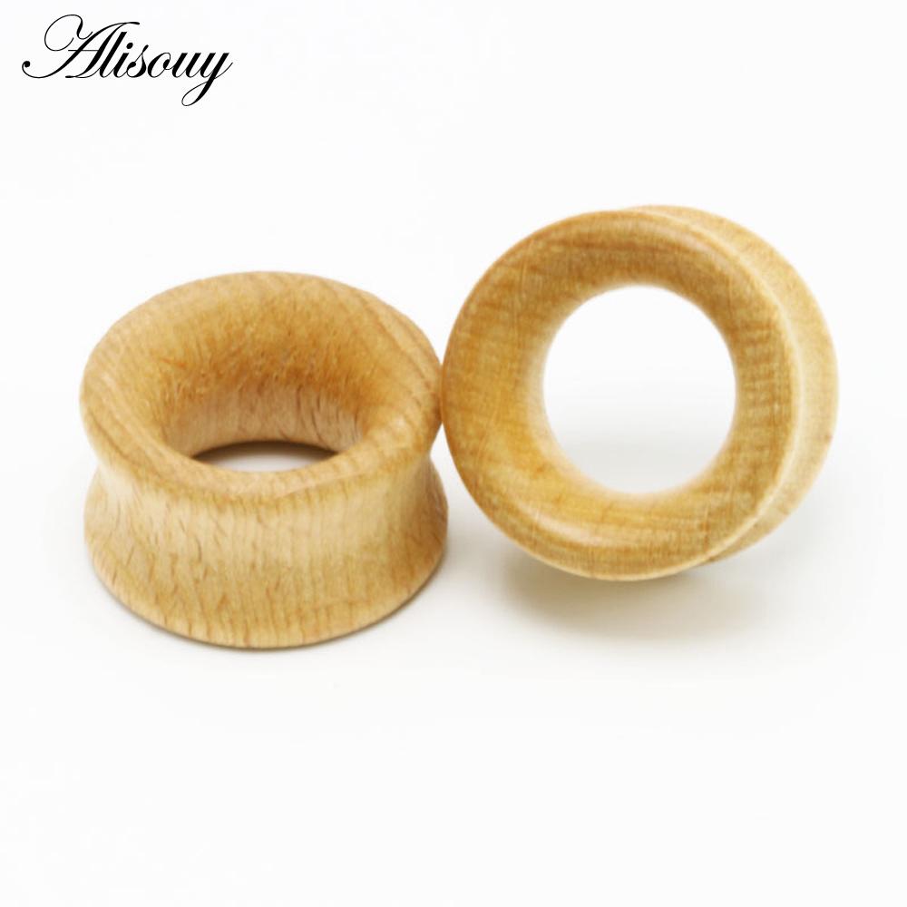 2 шт., модные беруши для тоннелей плоти, расширитель для пирсинга большого калибра, коричневый бубинга, розовое дерево, 8 мм-20 мм, украшения для пирсинга тела для мужчин