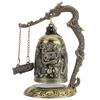 Bronze Dragon Lock Bell Hand Carved Carved Dragon Bell Vintage Dragon Bell  Home Decor