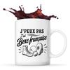Mug - PLANETEE - J’peux Pas J’ai Boxe Française - Céramique 330 Ml - Lave‑vaisselle - Impression Sublimation