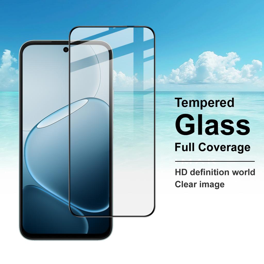 Для OPPO A6x 4G Стекло IMAK Полное покрытие Закаленная стеклянная пленка Серия Pro+ 169 мм