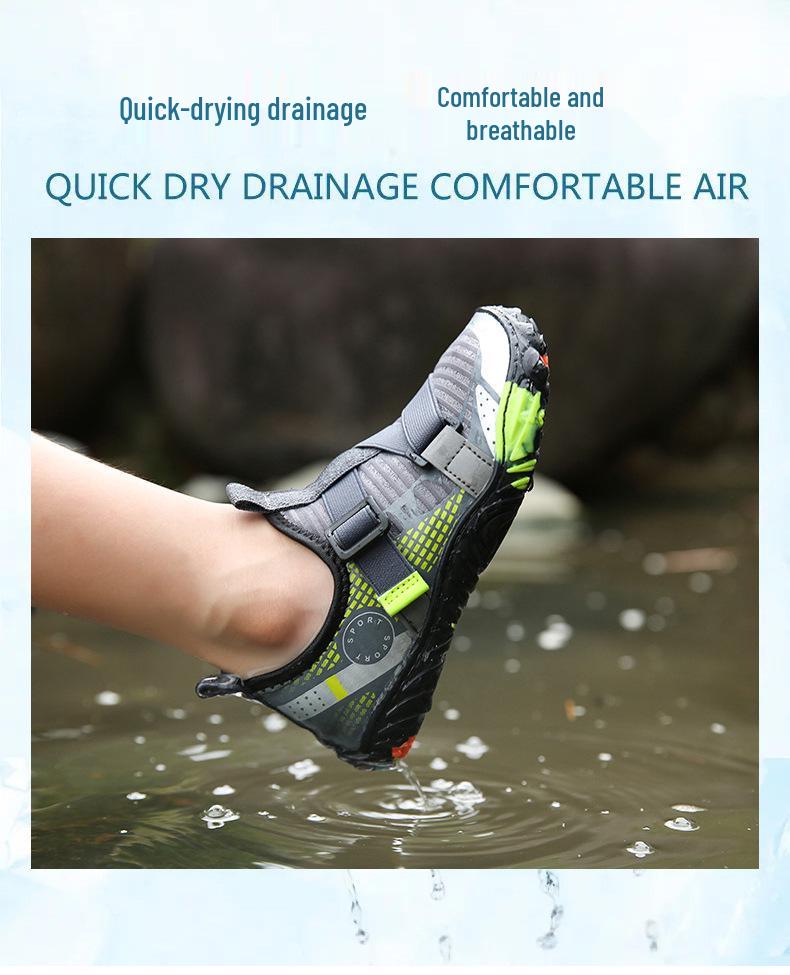 Unisex Quick-Dry Water Shoes: Breathable, Non-Slip for Hiking, Diving, and Climbing