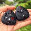 Силиконовый чехол для автомобильного ключа для Toyota Auris Hilux Corolla Fortuner Prado Verso Camry Yaris Vitz Vios Ractis 2/3/4 кнопки