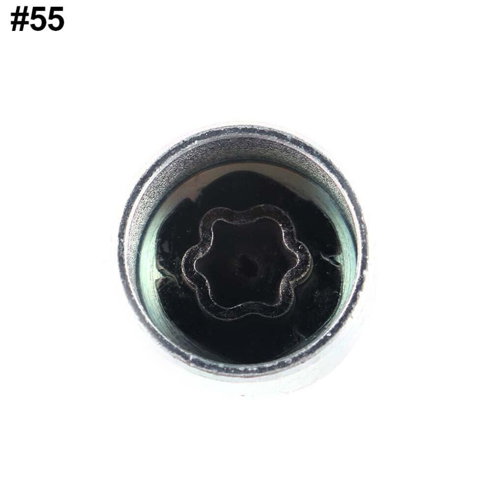 Замок для колеса, противоугонный винт, болт с гайкой № 43/45/46/51/53/55/56/57/58/60, гнездо для снятия ключа для BMW F20/F21 F30/F31 F32/F34