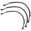 3pcs 1:10 RC Car Brushless ESC Motor 20cm Hall Harness