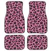 Leopard Print Digital Printing Car Floor Mat Four-Piece Cow Print Floor Mat