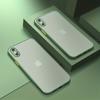 Роскошный матовый противоударный чехол для телефона iPhone 11 12 13 14 15 Pro Max Plus Mini XR X XS IPhone 7/8/SE 3/2 (Издание 2022/2020 г.) Чехлы для полного покрытия линз