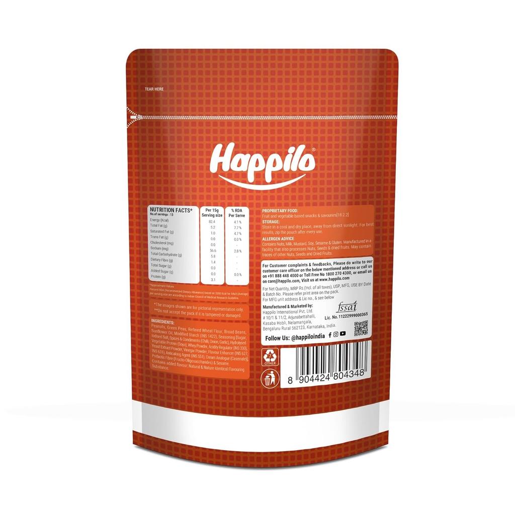Закуска для вечеринки (160 г), Premium International Party Snack,  Happilo