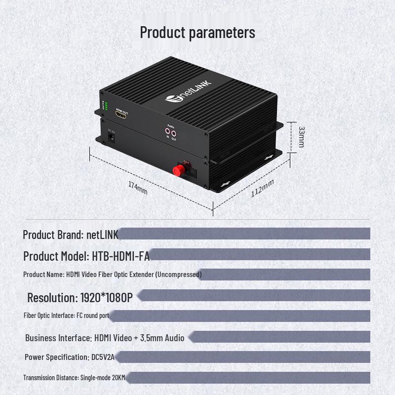 NetLINK Несжатый HDMI Оптический Расширитель