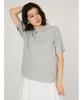 Топ поло вязаный с логотипом Emi, размер свободный, 13WNT254051, Женский, LGRY,