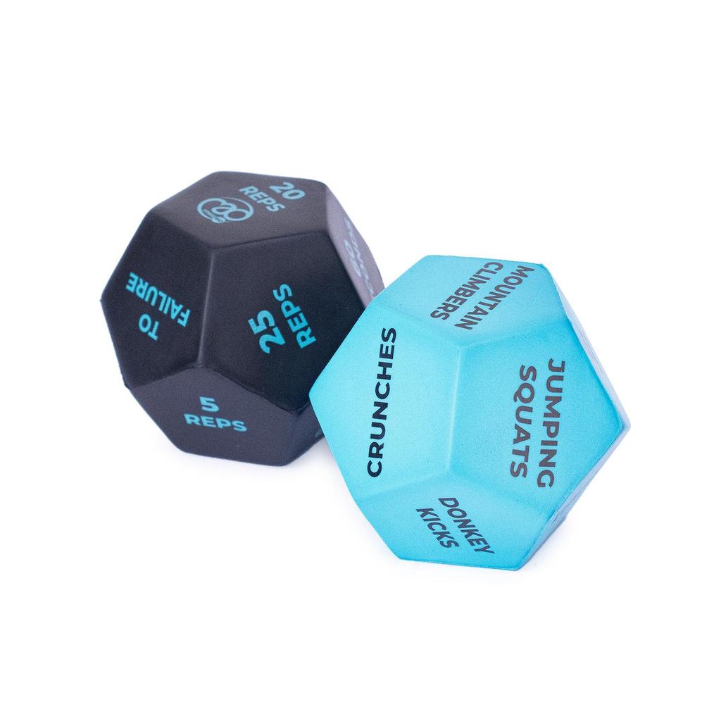 Fitness Mad 12 Sided Fitness Dice (Pack of 2)