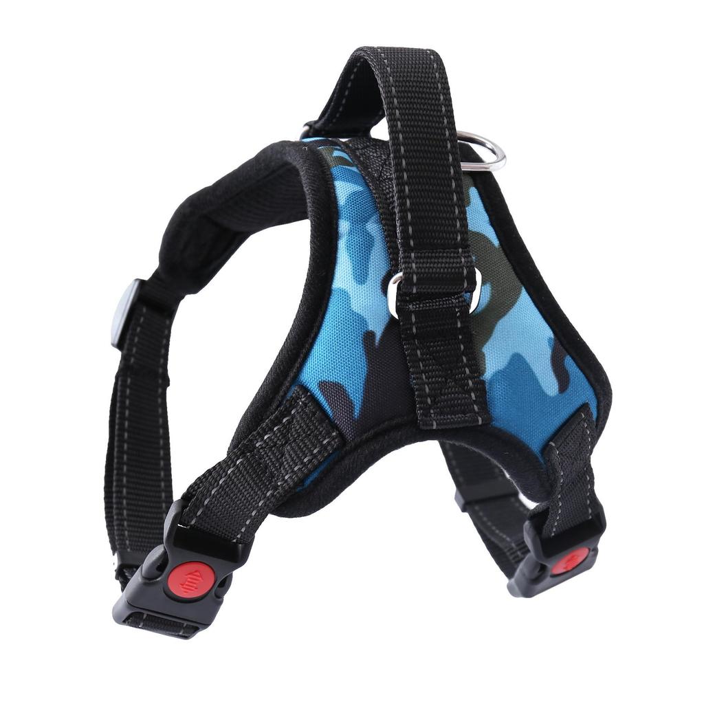 Explosion-Proof Dog Harness: K7 Bone Design with Leash and Chest Support