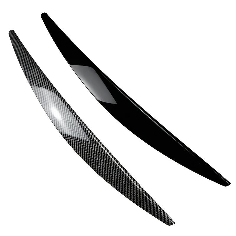 for Skoda Octavia MK3 2015-2017 Carbon Headlight Lamp Eyelid Eyebrows Cover Trim Headlamp Trim Car AccessoryHeadlight Cover