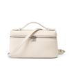 Head layer cowhide LP19 lunch box bag, genuine leather women's bag, 2026 new model, Gigi same style, hand-held box bag, crossbody small bag