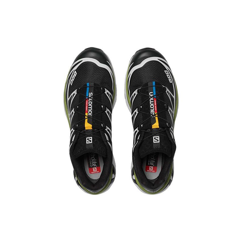 SALOMON XT-6 Ретро Тренд Сетчатая Ткань Противоскользящие Износостойкие Дышащие Легкие Низкие Повседневные Кроссовки для Трейла Тренировок Городских Поездок Бега 417516