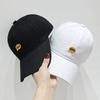 Letter Embroidered Baseball Cap Women's Versatile Face Small Soft Top Cap New Spring and Summer Sunshade Sun Protection