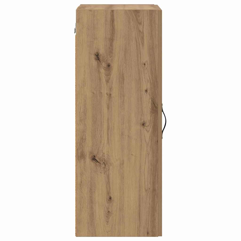 Wall Cabinet Artisan Oak 34.5 x 34 x 90 cm Engineered Wood