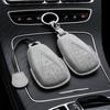 Кожаный чехол-брелок для автомобильного ключа Changan CS35 Plus CS55 PLUS CS75 PLUS Eado UNI-T UNI K Oushang X5 X7 EV Резиновая накладка на ключ