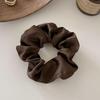 Satin-Feel Scrunchie: Versatile Luxury Hair Tie for Women, Elevates Style & Compliments Skin Tone.