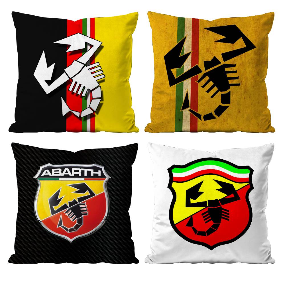 A-Abarth Чехол на подушку 'Скорпион' Чехол от пылевых клещей Невидимая молния Шелковистый короткий плюш Чехол на подушку для дивана