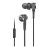 Sony MDRXB55AP Проводные наушники-вкладыши с усиленным басом и микрофоном для звонков Черные