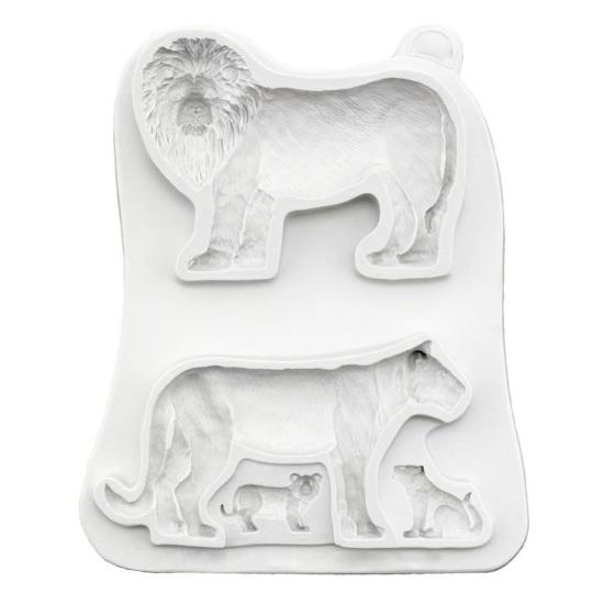 Baking Mold Easy Demoulding Pastry Tool Eco-friendly Practical Elephant Fondant Cake Border Mould for Home