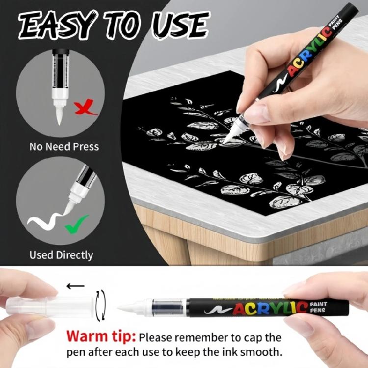 Watercolor Brush Pens Soft Tip Flexible Markers Art Pens Watercolor Pen For Artistic Expression & Handcraft Projects
