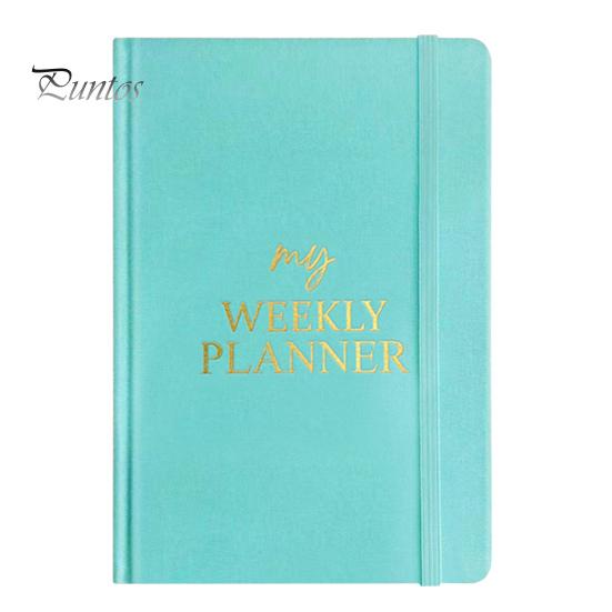 Еженедельный планировщик на 2025 год с почасовыми временными интервалами, ежемесячная/еженедельная книга встреч, круглогодичная организация, бархатная обложка