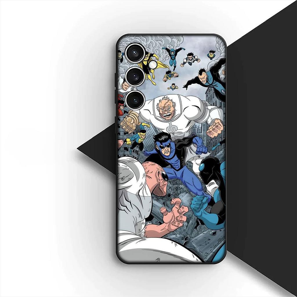 Мультяшная обложка-коллаж I-Invincibles для Apple iPhone 16 14 15 Plus 11 Pro Max 16E ProMax + 15Plus 16+ 14+ Чехол для телефона Coque