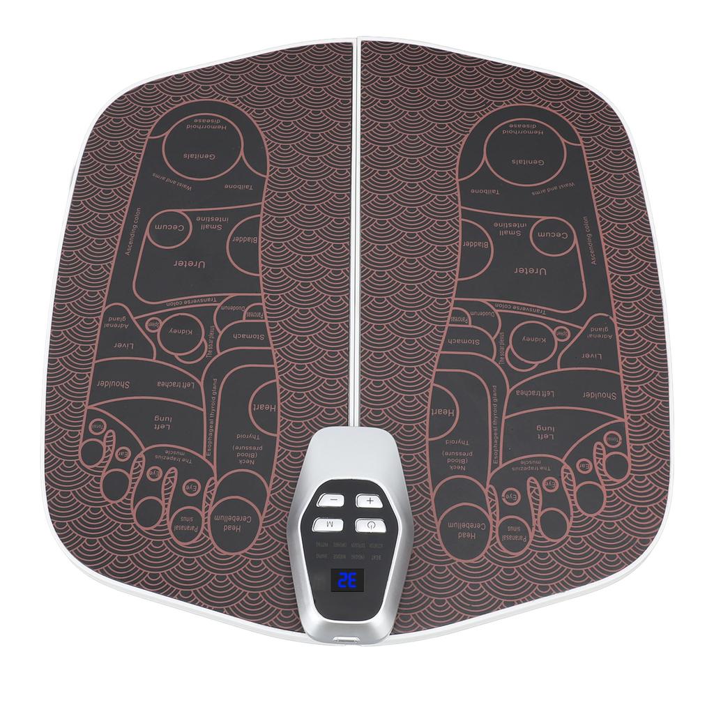 Микротоковый массажер для ног, 8 режимов, 32 передачи, стимуляция мышц, релаксация, USB аккумуляторная батарея для ног 