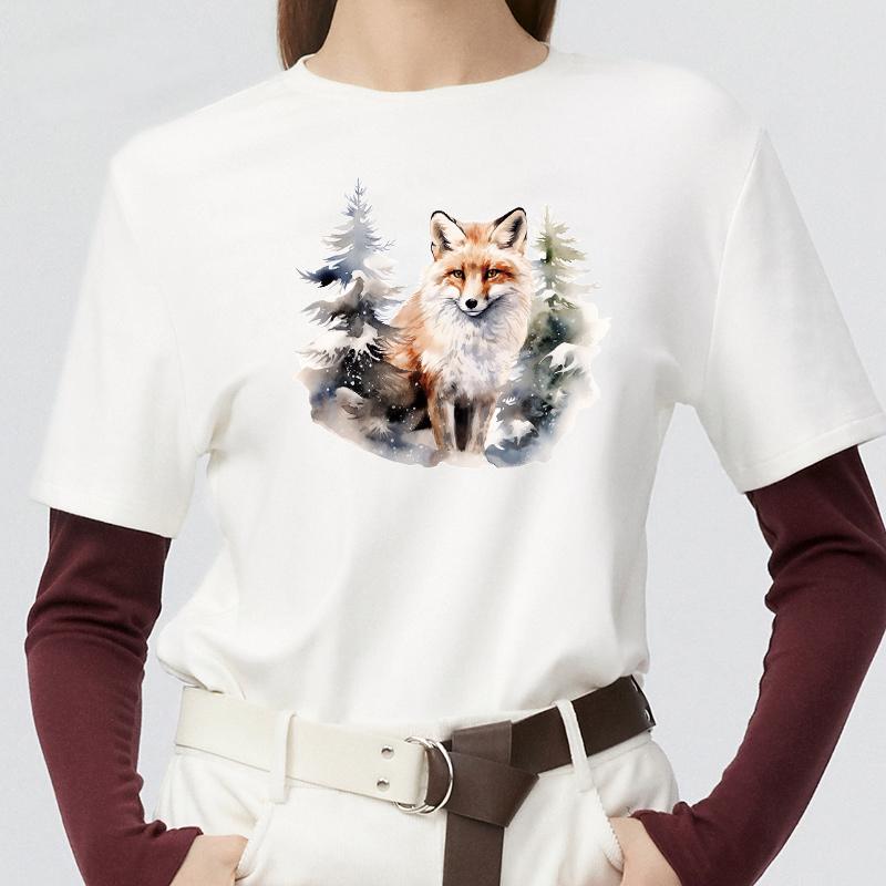 Наклейки для глажки Forest Wolf, прочные термопрессовые аппликации, наклейки для одежды, толстовки, футболки, виниловые наклейки для термопереноса своими руками